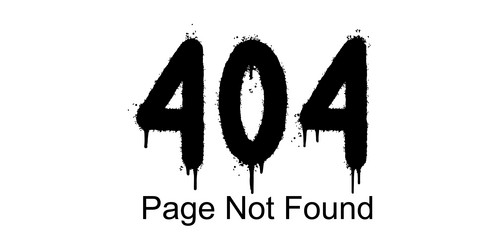 page not found error 404 system updates vector image