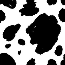 Seamless texture cow leather vector