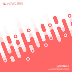 Red Stripe Pattern - Abstract vector image