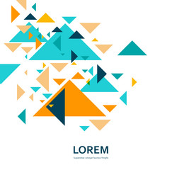 abstract geometric background with modern vector image