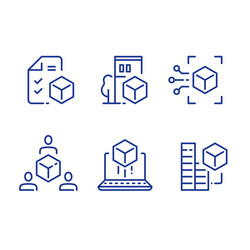 BIM Icon Set - Architecture & Modeling vector image