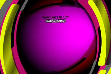 Dynamic Wavy Gradient Background vector image