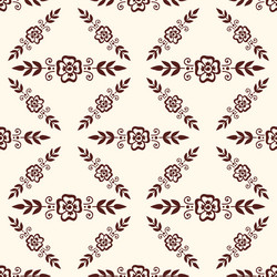 Mehendi pattern vector