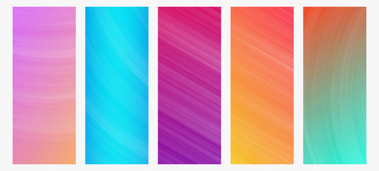 modern colorful gradient background with lines vector image
