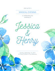 Mughal wedding invitation card design Royalty Free Vector