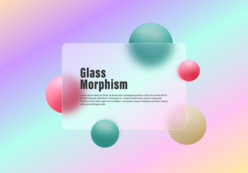 multicolored summer gradient background with map vector image