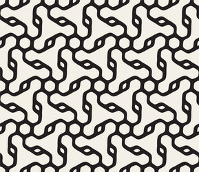 Rounded Hexagonal Spiral Pattern vector image