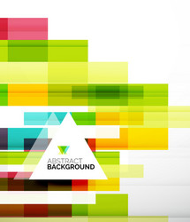 Geometric Block Pattern Background vector image