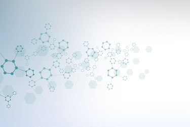 science network pattern connecting lines and dots vector image