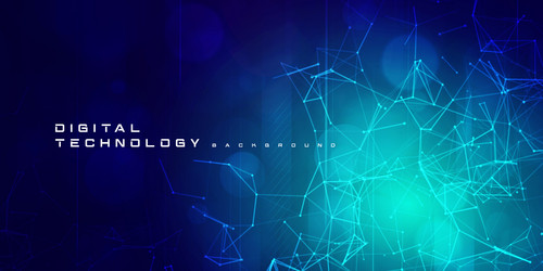 digital technology internet network speed connect vector image