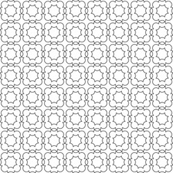 seamless monochrome pattern arbitrary lines vector image