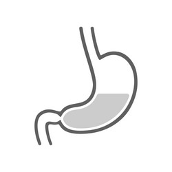 digestion icon vector image