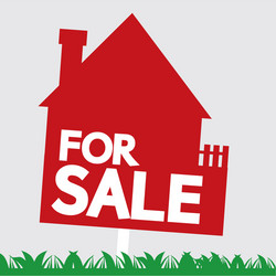 Real estate for sale vector