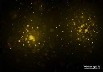 Bokeh effect sparkling vector