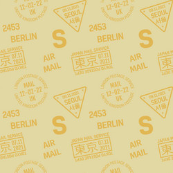 Postage Stamp Wallpaper Vector Images (over 520)