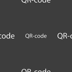 qr-code sign icon scan code symbol seamless vector image