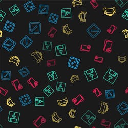 set line open in new window unknown document vector image