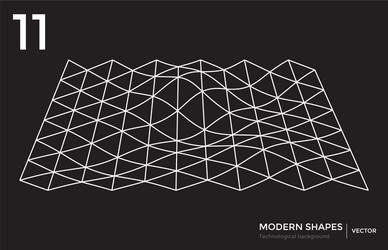 modern shape technological background vector