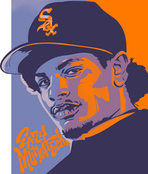 Eazy-E Portrait Vector Image