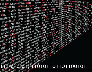 Abstract Data Background vector image
