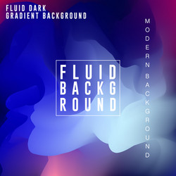 dark fluid gradient background design abstract vector image