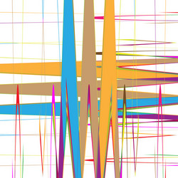 random multicolore element abstract geometric vector image