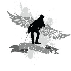 Guitar player Royalty Free Vector Image - VectorStock