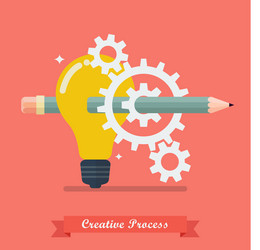 Creative Idea Spark vector image