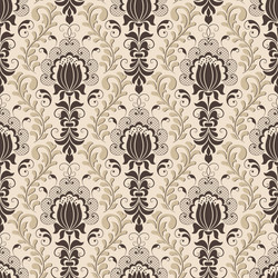 Elegant Damask Pattern vector image