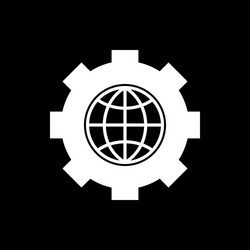 website optimization icon www and browser vector image