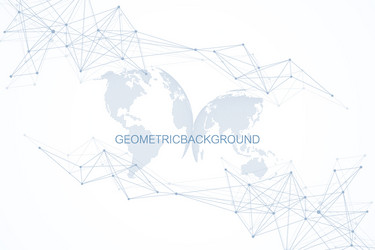 abstract cloud computing background and networks vector image