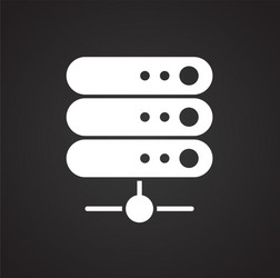 computer hardware icon on background for graphic vector image