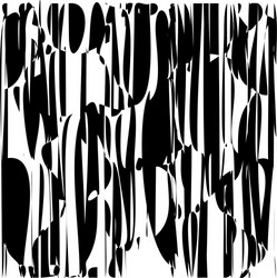 random chaotic lines abstract geometric pattern vector image