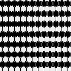 abstract minimalistic pattern hexagon vector image
