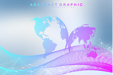 Cloud Computing & Global Networks vector image