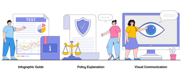 infographic guide policy explanation visual vector image
