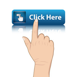 Push Button - Click to Activate vector image