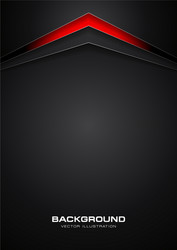 abstract color gradient contrast tech arrows vector image