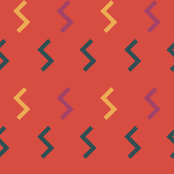 Geometric zigzag shapes seamless pattern vector