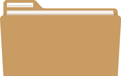 file folder icon image vector image