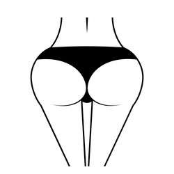 Naked Booty Vector Images (over 130)