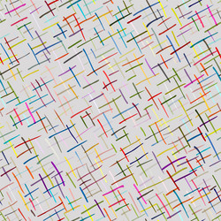 Abstract strokes seamless pattern for your design vector