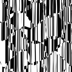 random chaotic lines abstract geometric pattern vector image