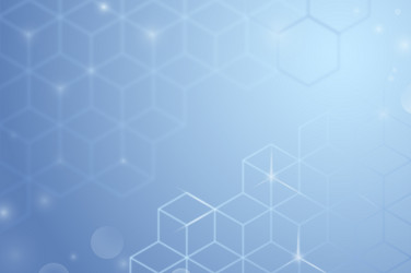 digital background in blue color with cube vector image