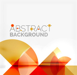 geometric design abstract background - circles vector image