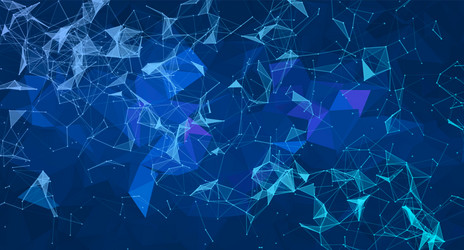 Digital Network Abstract Background vector image