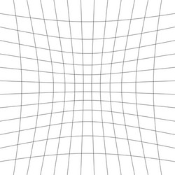 grid mesh lattice grating with distort deform vector image
