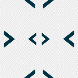code sign icon programmer symbol seamless abstract vector image