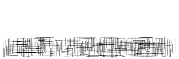 grid mesh of random lines reticle grating vector image