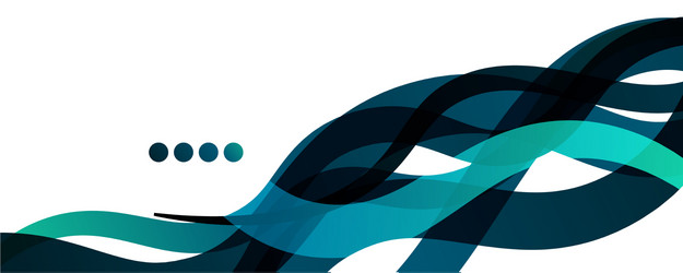 abstract background - transparent overlapping wavy vector image
